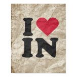 I LOVE IN posters