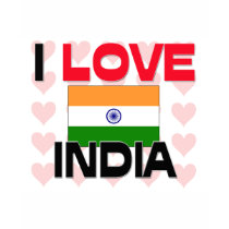 I Love India t-shirts by tshirtshirts I Love India t-shirts