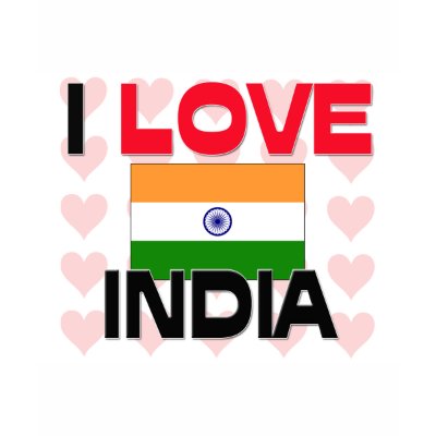 I Love India T Shirts by tshirtshirts