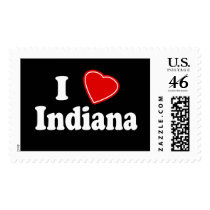 I Love Indiana postage