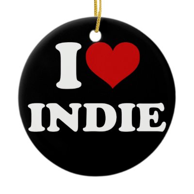 I Love Indie Ornaments