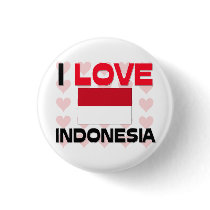 I Love Indonesia buttons