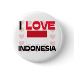 I Love Indonesia Button