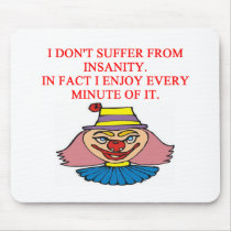 i love insanity mousepads
