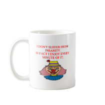 i love insanity coffee mug