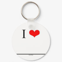 I Love (Insert Name) keychains