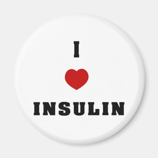 I Love Insulin Fridge Magnets