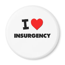 I Love Insurgency Fridge Magnets