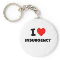 I Love Insurgency Keychains