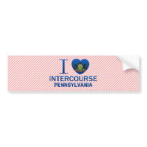 I Love Intercourse, PA Bumper Stickers