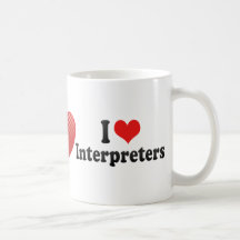 I Love Interpreters Coffee Mug