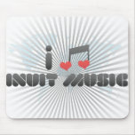 I Love Inuit Music Mousepad