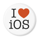 I love iOS - button Magnets