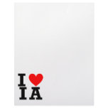 I Love Iowa Design Letterhead
