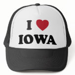 I Love Iowa hats