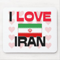 I Love Iran mousepads