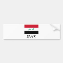 I Love Iraq Bumper Stickers