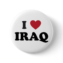 I Love Iraq Button