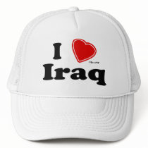 I Love Iraq hats