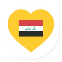 I Love Iraq Sticker