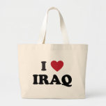 I Love Iraq Tote Bag