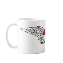 I Love Iraq -wings Mug