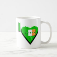 I Love Ireland  26 + 6 = 1  #2 Coffee Mug