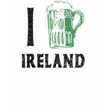 I Love Ireland Beer t-shirts