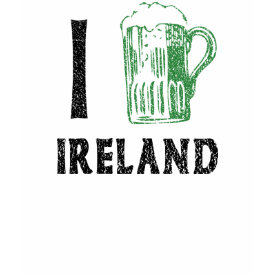 I Love Ireland Beer T-Shirt - Also known as 'I Beer Ireland' I Love Ireland Beer T-Shirt - Also known as 'I Beer Ireland'