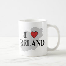I Love Ireland Coffee Mug
