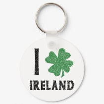 I Love Ireland keychains