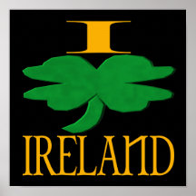 I Love Ireland Poster