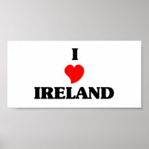 I Love Ireland Print