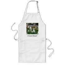 I Love Irises! aprons by codfishlady I Love Irises! aprons