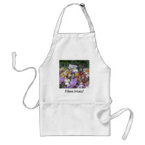 I love irises! aprons by codfishlady I love irises! aprons