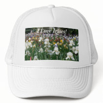 I Love Irises! hats by codfishlady I Love Irises! hats