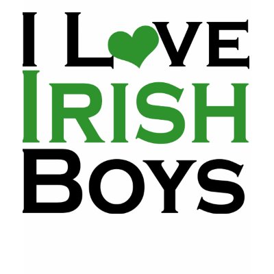 I love Irish Boys cute st patricks day T-shirts