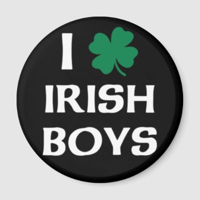 I Love Irish Boys Fridge Magnets