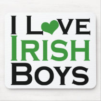 I love Irish Boys Mouse Mat