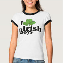 I Love Irish Boys t-shirts