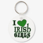 I Love Irish Girls Keychain
