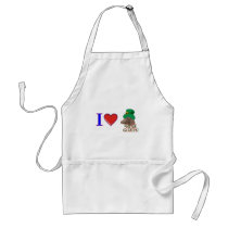 I Love Irish Goats - ST. PATRICK'S DAY GIFT aprons