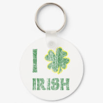 I Love Irish keychains