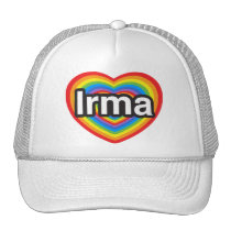 I love Irma. I love you Irma. Heart hats