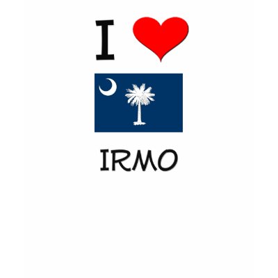 Please vist my gallery zazzle.com/cityshirt for more Irmo STAMPS, tshirts, mugs, hats and other I Love Irmo South Carolina gifts.