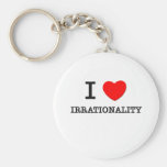 I Love Irrationality Key Chains
