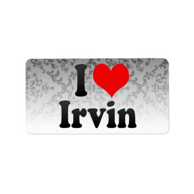 i love irvin