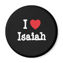 I love Isaiah heart custom personalized magnets by funnycustomtshirts I love Isaiah heart custom personalized magnets