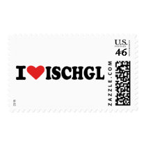 I love Ischgl Postage Stamp