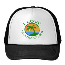 I Love Island Living Products Mesh Hat